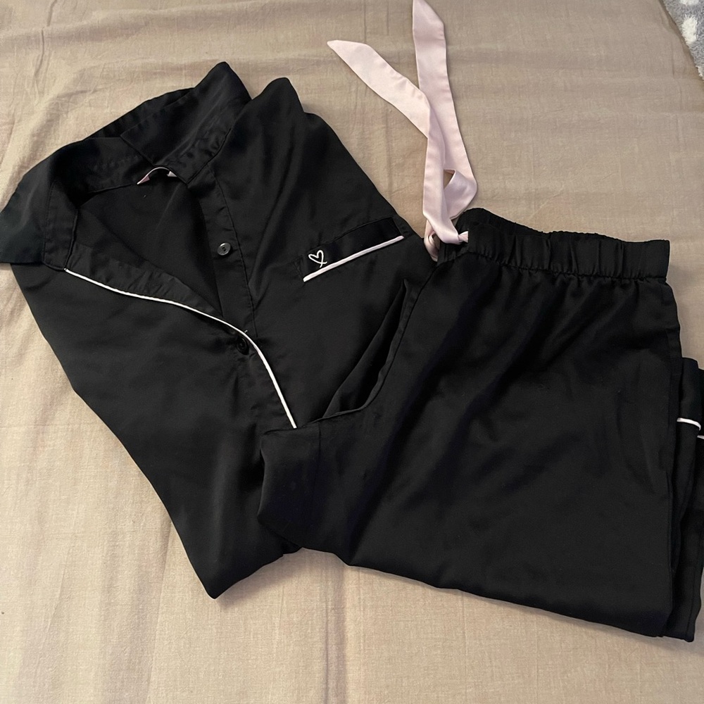 Victorias Secret Pajama Satin Set